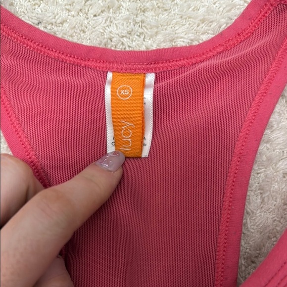 Lucy Women's Raspberry Tank Top - Picture 3 of 4